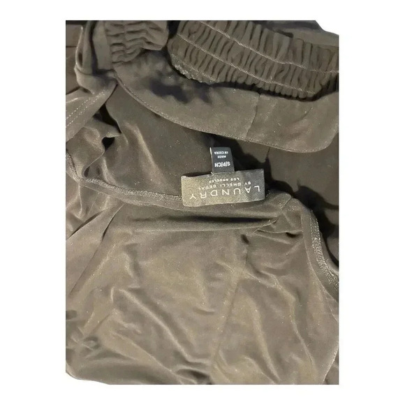 Laundry By Shelli Segal Women’s Size Small High Neck Cutout Back‎ Flutter Sleeve - Picture 5 of 5